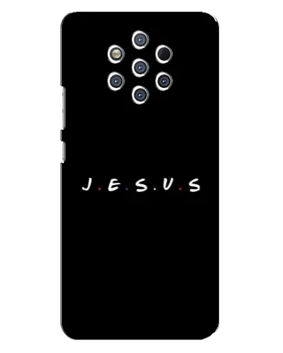 Чехол для Nokia 9 с картинкой «Точки веры J.E.S.U.S.» Чехол для Nokia 9 с картинкой «Точки веры J.E.S.U.S.»