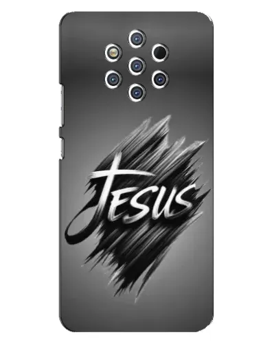 Чехол для Nokia 9 с картинкой «Надпись Jesus Graffiti» Чехол для Nokia 9 с картинкой «Надпись Jesus Graffiti»
