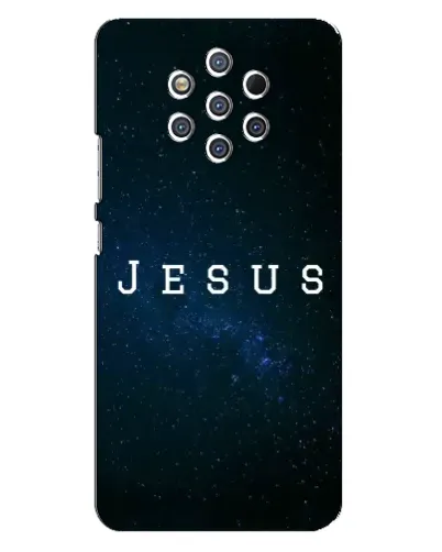 Чехол для Nokia 9 с картинкой «Звездное небо Jesus» Чехол для Nokia 9 с картинкой «Звездное небо Jesus»
