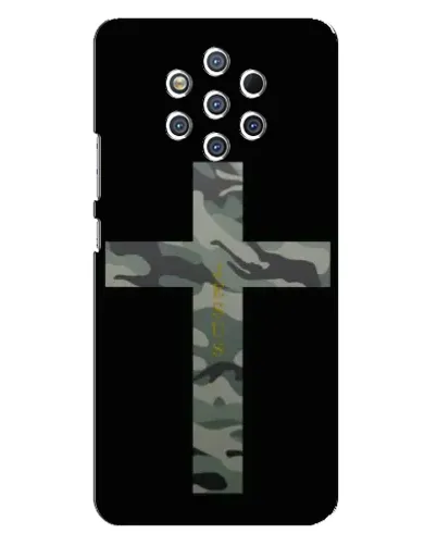 Чехол для Nokia 9 с картинкой «Милитари Крест» Чехол для Nokia 9 с картинкой «Милитари Крест»