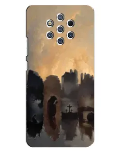 Чехол для Nokia 9 с картинкой «Дорога к вере»