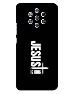 Чехол для Nokia 9 с картинкой «Вертикаль веры Jesus»