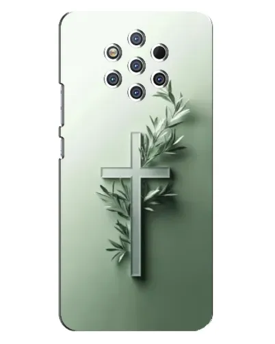Чехол для Nokia 9 с картинкой «Оливковая ветвь» Чехол для Nokia 9 с картинкой «Оливковая ветвь»