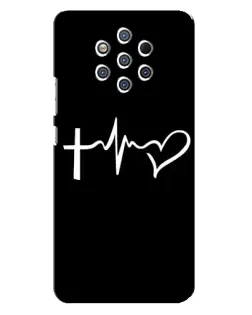 Чехол для Nokia 9 с картинкой «Пульс веры» Чехол для Nokia 9 с картинкой «Пульс веры»