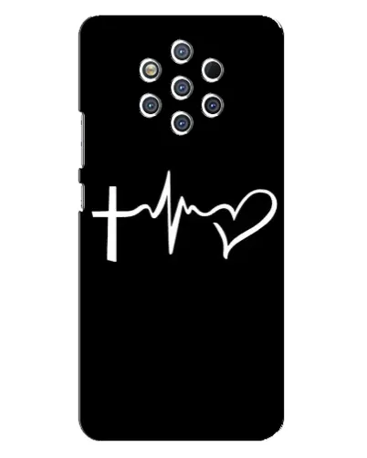 Чехол для Nokia 9 с картинкой «Пульс веры» Чехол для Nokia 9 с картинкой «Пульс веры»