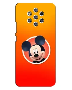 Чехол для Nokia 9 с картинкой «Mickey в круге»