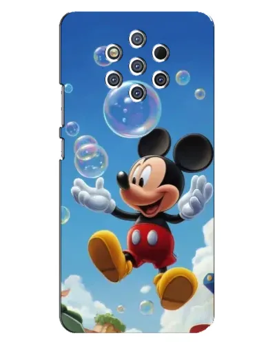 Чехол для Nokia 9 с картинкой «Mickey и мыльные пузыри» Чехол для Nokia 9 с картинкой «Mickey и мыльные пузыри»