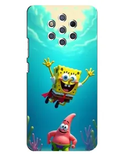 Чехол для Nokia 9 с картинкой «Спанч Боб под водой» Чехол для Nokia 9 с картинкой «Спанч Боб под водой»
