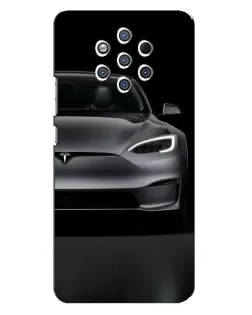 Чехол для Nokia 9 с картинкой «Tesla Model S Look»