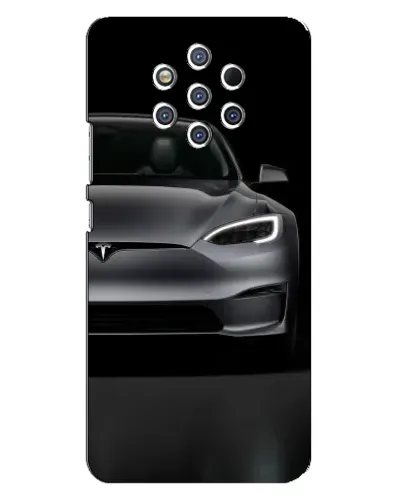 Чехол для Nokia 9 с картинкой «Tesla Model S Look»
