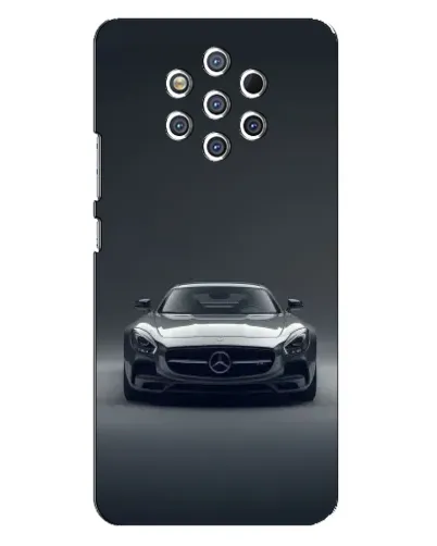 Чехол для Nokia 9 с картинкой «Mercedes на черном» Чехол для Nokia 9 с картинкой «Mercedes на черном»