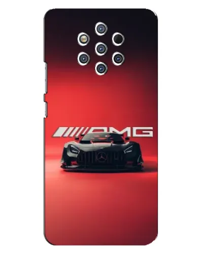 Чехол для Nokia 9 с картинкой «Mercedes AMG — красная линия» Чехол для Nokia 9 с картинкой «Mercedes AMG — красная линия»