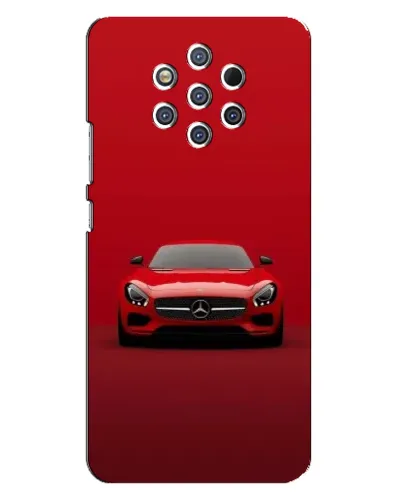 Чехол для Nokia 9 с картинкой «Красный Mercedes AMG» Чехол для Nokia 9 с картинкой «Красный Mercedes AMG»