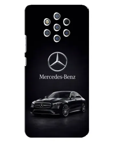 Чехол для Nokia 9 с картинкой «Mercedes — решетка радиатора» Чехол для Nokia 9 с картинкой «Mercedes — решетка радиатора»