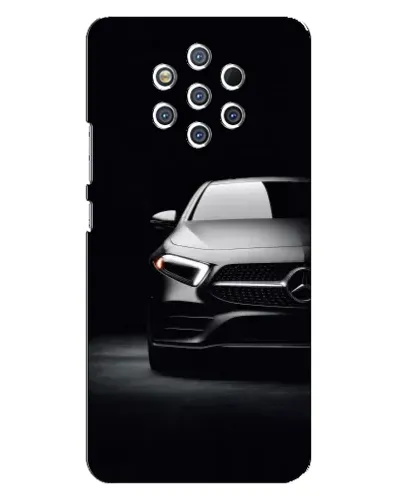 Чехол для Nokia 9 с картинкой «Свет фар Mercedes» Чехол для Nokia 9 с картинкой «Свет фар Mercedes»