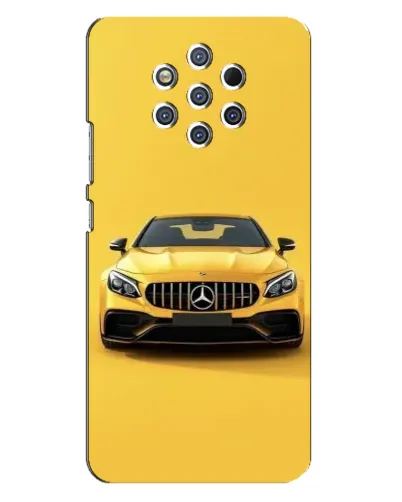 Чехол для Nokia 9 с картинкой «Желтый Mercedes GT» Чехол для Nokia 9 с картинкой «Желтый Mercedes GT»