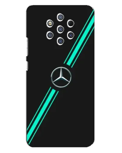 Чохол для Nokia 9 з картинкою «Спортивні лінії Mercedes» Чохол для Nokia 9 з картинкою «Спортивні лінії Mercedes»