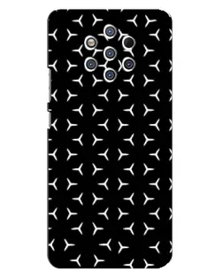 Чехол для Nokia 9 с картинкой «Mercedes паттерн звезд»