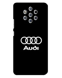 Чехол для Nokia 9 с картинкой «Классическое лого Audi»