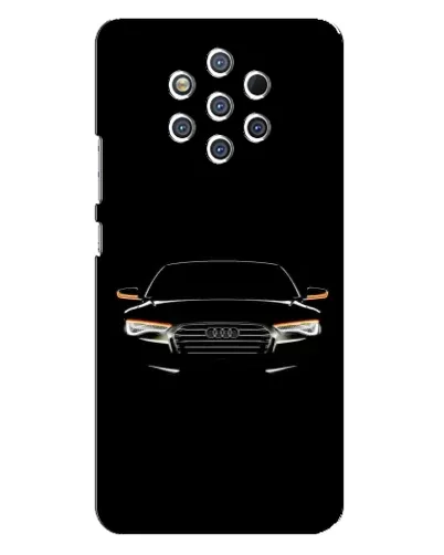 Чехол для Nokia 9 с картинкой «Audi — ночной контур» Чехол для Nokia 9 с картинкой «Audi — ночной контур»