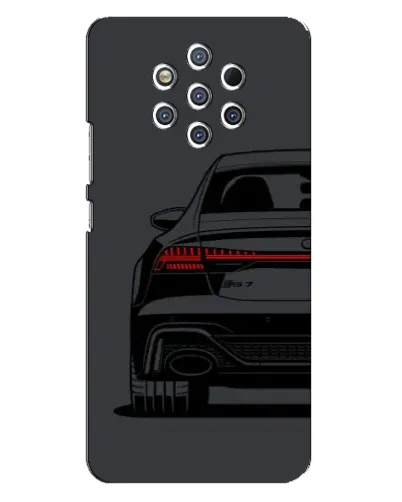Чехол для Nokia 9 с картинкой «Задняя часть Audi — арт» Чехол для Nokia 9 с картинкой «Задняя часть Audi — арт»