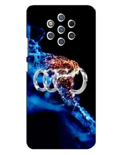 Чехол для Nokia 9 с картинкой «Энергия лого Audi»