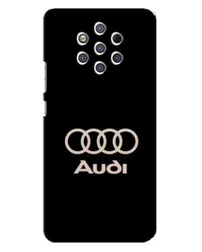 Чехол для Nokia 9 с картинкой «Audi — золотой логотип» Чехол для Nokia 9 с картинкой «Audi — золотой логотип»