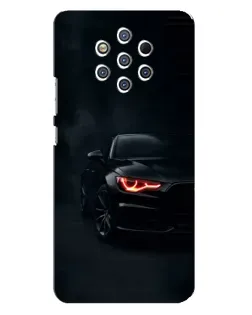 Чехол для Nokia 9 с картинкой «Audi — хищный взгляд»