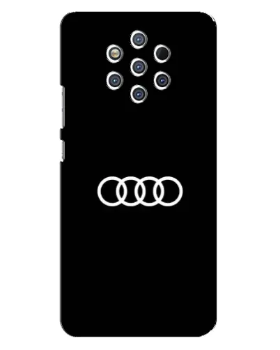 Чехол для Nokia 9 с картинкой «Audi White Logo» Чехол для Nokia 9 с картинкой «Audi White Logo»