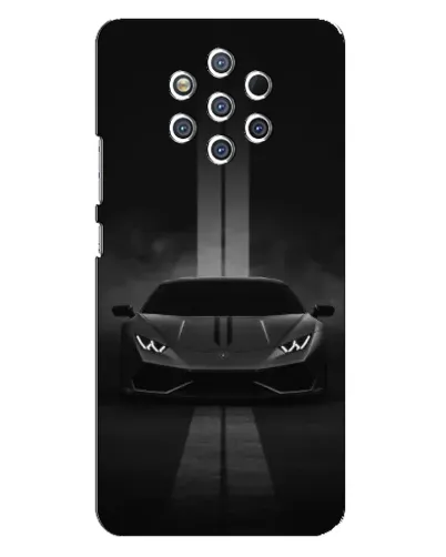 Чехол для Nokia 9 с картинкой «Lamborghini симметрия дорог» Чехол для Nokia 9 с картинкой «Lamborghini симметрия дорог»