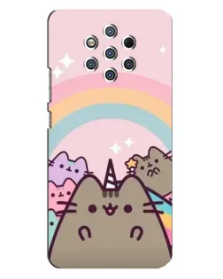 Чехол для Nokia 9 с картинкой «Единорог Pusheen» Чехол для Nokia 9 с картинкой «Единорог Pusheen»