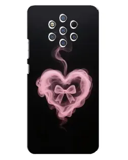 Чехол для Nokia 9 с картинкой «Дымчатое сердце»