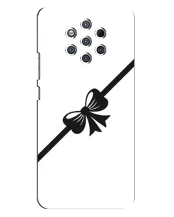 Чехол для Nokia 9 с картинкой «Диагональный бант»