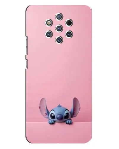Чехол для Nokia 9 с картинкой «Stitch выглядывает» Чехол для Nokia 9 с картинкой «Stitch выглядывает»