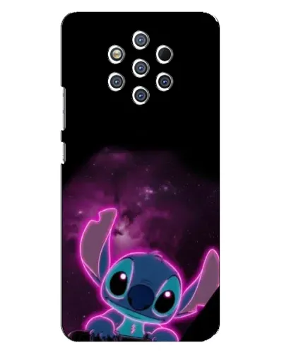 Чехол для Nokia 9 с картинкой «Неоновый Stitch» Чехол для Nokia 9 с картинкой «Неоновый Stitch»