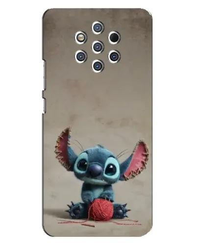 Чехол для Nokia 9 с картинкой «Стич на коричневом фоне» Чехол для Nokia 9 с картинкой «Стич на коричневом фоне»