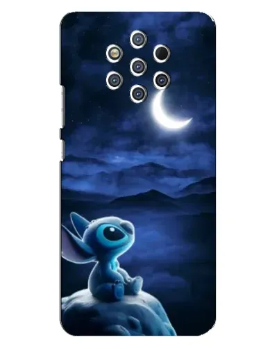 Чехол для Nokia 9 с картинкой «Лунная ночь Стича» Чехол для Nokia 9 с картинкой «Лунная ночь Стича»