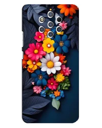 Чехол для Nokia 9 с картинкой «Цветочная феерия» Чехол для Nokia 9 с картинкой «Цветочная феерия»