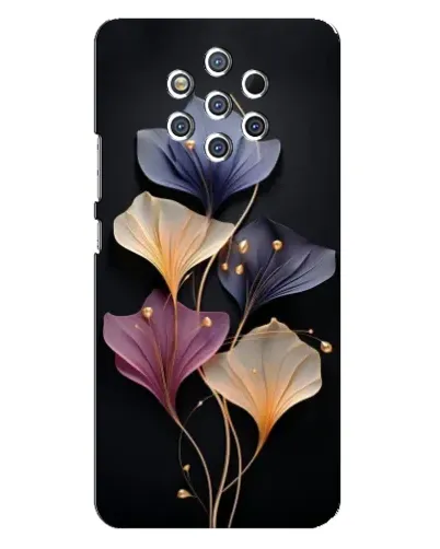 Чехол для Nokia 9 с картинкой «Лиловые цветы грации» Чехол для Nokia 9 с картинкой «Лиловые цветы грации»