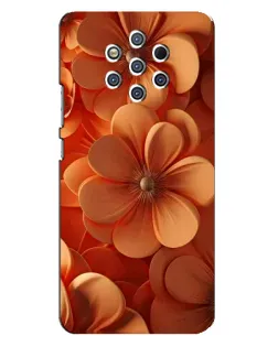 Чехол для Nokia 9 с картинкой «Оранжевый макро цветок» Чехол для Nokia 9 с картинкой «Оранжевый макро цветок»
