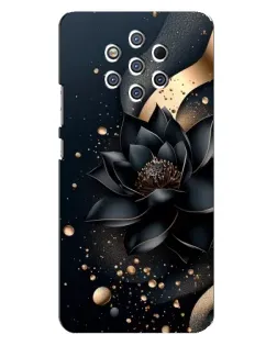 Чехол для Nokia 9 с картинкой «Черный лотос» Чехол для Nokia 9 с картинкой «Черный лотос»