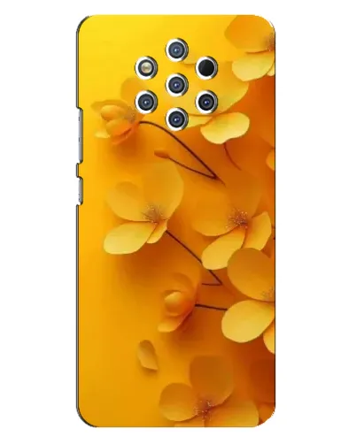 Чехол для Nokia 9 с картинкой «Золотые лепестки» Чехол для Nokia 9 с картинкой «Золотые лепестки»