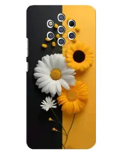 Чехол для Nokia 9 с картинкой «Подсолнух и ромашка» Чехол для Nokia 9 с картинкой «Подсолнух и ромашка»