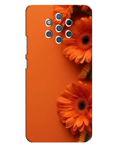 Чехол для Nokia 9 с картинкой «Оранжевые герберы» Чехол для Nokia 9 с картинкой «Оранжевые герберы»