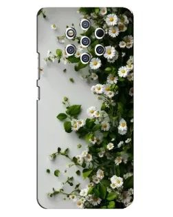 Чехол для Nokia 9 с картинкой «Ветка мелких белых цветов» Чехол для Nokia 9 с картинкой «Ветка мелких белых цветов»