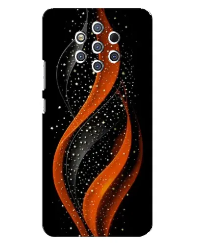 Чехол для Nokia 9 с картинкой «Огненная звездная волна» Чехол для Nokia 9 с картинкой «Огненная звездная волна»
