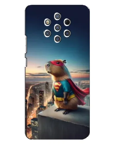 Чохол для Nokia 9 з картинкою «Капі-мен супергерой»
