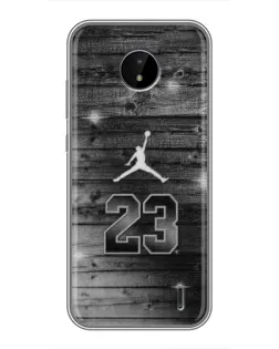 Чехол для Nokia C10 с картинкой «Jordan Carbon 23»