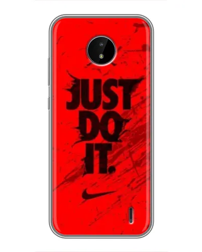 Чехол для Nokia C10 с картинкой «Nike Just Do It»
