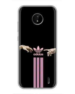 Чехол для Nokia C10 с картинкой «Adidas Hands»